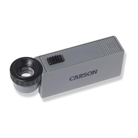 Carson MicroMag 10X LED Lighted Focusing Loupe