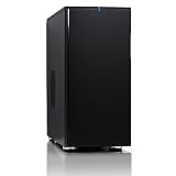Fractal Design Define R3 PC-Gehäuse (Mini ITX, 8x 3,5 HDD/SSD, 2x 5,25 HDD, 2x 120mm Lüfter, 2x USB 2.0) schwarz