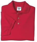 JERZEES - 56-Ounce Jersey Knit Sport Shirt True Red-2XL