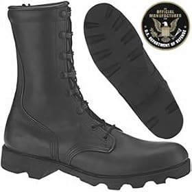 Mens Altama� 10 Black Combat Vulcanized Boots by Altama