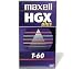 MAXELL T-60 HGX-PLUS Professional High Grade Videocassette for Time-Lapse Use