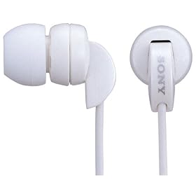 Sony Mdr-Ex32Lp/Whi Ex Earbuds Headphones (White)