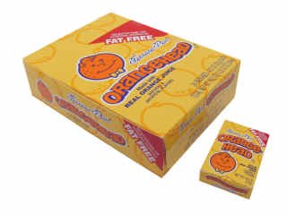 Orangehead Candy 24 Packs Pre-priced 25c by Ferrera Pan Candy Co