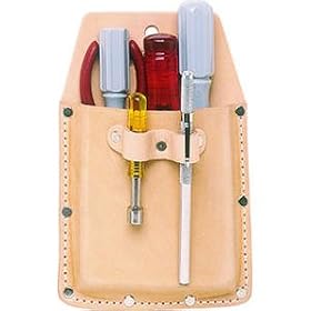 Tool Holder-BoxShaped Pouch wi by Custom Leathercraft