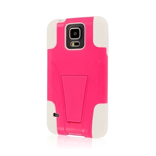 Empire MPERO IMPACT X Series Kickstand Case for Samsung Galaxy S5/GS5 - Retail Packaging - Pink