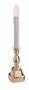Bethlehem Lighting Stowe Battery-Operated 12-Inch Brass Candle Christmas Light with LED White/Amber Flicker Bulb