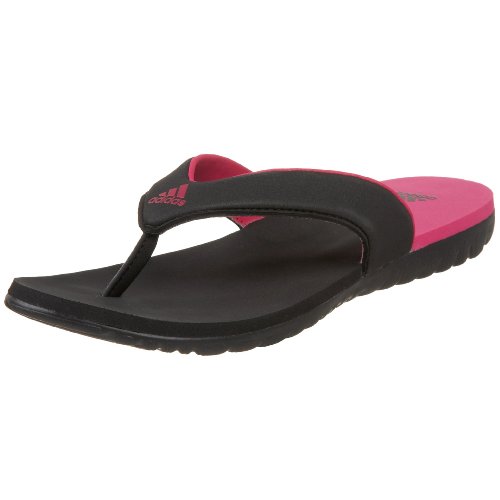 adidas Women's Calo 3 Sandal,Black/Pink Buzz/Black,11 M