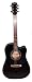 Cort MR100F-BK Acoustic-Electric Single Cutaway Guitar, Gloss Black Finish