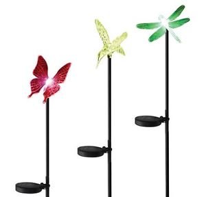 e-Joy Solar 3PC Garden Stake Lights((Hummingbird, Butterfly & Dragonfly)) e-Joy Solar 3PC Garden Stake Lights((Hummingbird, Butterfly & Dragonfly))