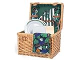 Picnic Time 216-76-511 Green Yellowstone Picnic Basket 2-person