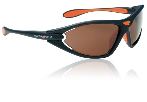 Swiss Eye  Sportbrille Constance, black/orange, 139mm, 12082 Preisvergleich