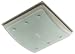 Hunter 90063 Ellipse Bath Fan with Light & Night Light White