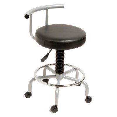 Studio Designs Futura Stool - Silver/Black