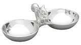 Mariposa Squirrel Double Nut Dish