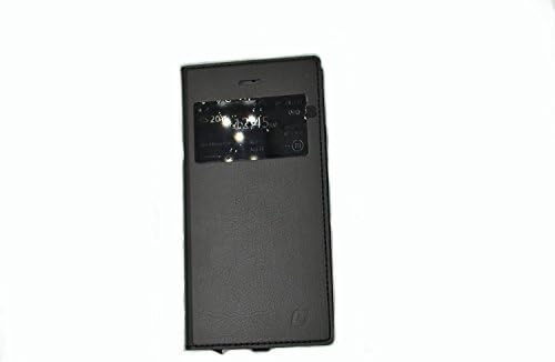 Business Style Window S View Flip Case Skin Protect for iPhone 6 4.7 Inch (black)