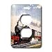 All Products : Trains - Steam Train - Light Switch Covers - 2 plug outlet cover