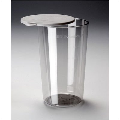 Bamix 391235 beaker with lid, 600ml.