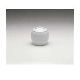 Denby White Trace Sugar Bowl 3.5-in. by Denby