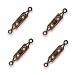 Vintaj Natural Brass 2 Hole Deco Bar Connector / Bail Beads (4)