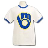 Milwaukee Brewers Cooperstown Ringer T-Shirt