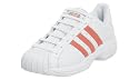 adidas Women's Superstar 2G Perf Basketball Shoe, White/Miami Red, 8.5 M