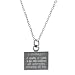 Sterling Silver Courage Pendant