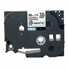 Brother TZ Security Lettering Tape Cartridges