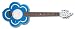 Daisy Rock Short Scale Guitar, Awesome Blue