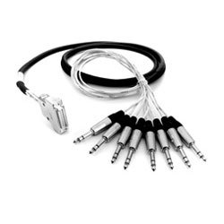 Proco DA88XM10 DB25 to Male XLR (10 Feet)
