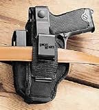 Uncle Mike's Sidekick Ambidextrous Hip Holster With Magazine Pouch Color Black Size 16
