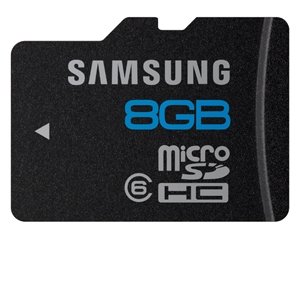 Samsung MB-MS8GA/US 8 GB Class 6 microSDHC Flash Memory Card