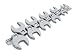 Tools & Hardware : 10-pc. 3/8' Drive Crowfoot Wrench Set - MM