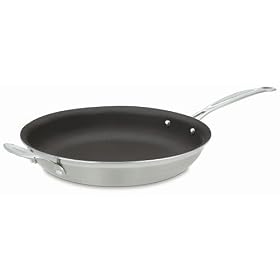 Cuisinart Multiclad Pro Nonstick Stainless-Steel 12-Inch Skillet by Cuisinart