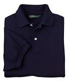 NEW Outer Banks - 68-Ounce Pique Knit Sport Shirt Navy-M