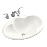 Bathroom Sink Drop In Self Rimming by Kohler - K-2199 in Biscuit