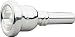 Schilke Standard Large Shank Trombone Mouthpiece in Silver 52D Silver