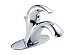 Delta 583-WF C-Spout Single-Handle Centerset Lavatory Faucet with Metal Pop-Up, Chrome