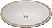 17 x 13White Undermount Ceramic Bathroom Sink Lavatory