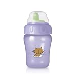 Avent Tasse Magic 260 ml D�cor�e avec Bec Dur 12 mois et + - Couleur: Vertpar Avent