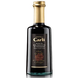 Carli Balsamic Vinegar (from Modena P.G.I). 1/4 Liter Bottle (8.5oz.)