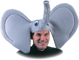 Adult Elephant Halloween Costume Hat