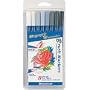 Staedtler Marspraphic Duo Brushmarkers-Grey, Pack of 8