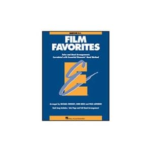 Hal Leonard Film Favorites Essential Elements Band Folios (Bari Bass Clef) by