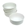 Mikasa Antique White 6-Inch Cereal Bowls, Set of 4