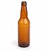 E.C. Kraus Beer Bottles, Amber, 12 oz.