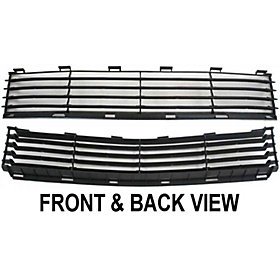 TOYOTA PRIUS 04-09 FRONT BUMPER GRILLE, Lower, Black