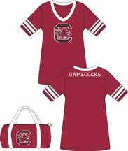 South Carolina Gamecocks USC NCAA Ladies Football Jersey Large / Xlarge