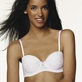 Playtex Thank Goodness It Fits Delightful Dots Strapless Underwire Bra