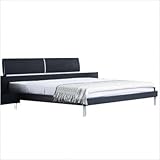 Glamour Bedroom Set in Black Ash Size: King
