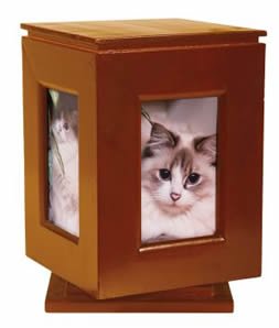 Classic Products Keepsake Pet Memorial Display, Medium Rotating 5